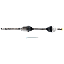 Front, Passenger Side Axle Assembly, Manual, Standard Duty Replacement, 1.8L 4Cyl, New, Transaxle