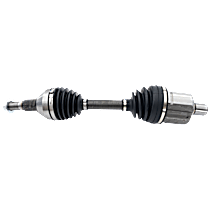 Front, Driver Side Axle Assembly, Extreme Duty axle designed for fleet and severe environments., Always Replace in Pairs, New, 3.5L 6Cyl