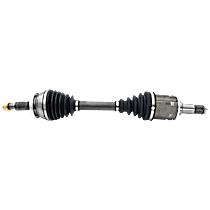 Front, Driver Side Axle Assembly, Standard Duty Replacement, New, 3.5L 6Cyl