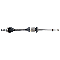 Front, Passenger Side Axle Assembly,  Standard Duty Replacement, New, FWD, 3.5L 6Cyl
