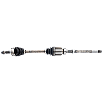 Front, Passenger Side Axle Assembly,  Standard Duty Replacement, New, 4WD, 3.5L 6Cyl
