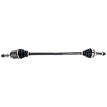 Front, Passenger Side Axle Assembly, Standard Duty