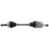 Front, Driver Side Axle Assembly, Standard Duty