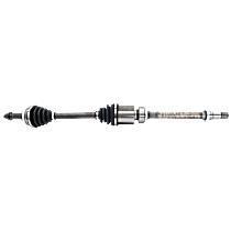 Front, Passenger Side Axle Assembly,  Standard Duty Replacement, New, FWD, 2.4L 4Cyl