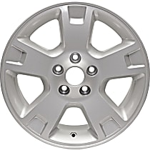 ALY03528U20N Jante Aluminum Silver Wheel - 17 in. X 7.5 in., 5 x 4.5 in. Bolt Pattern, Sold Individually