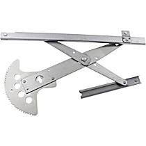 Front, Driver Side Power Window Regulator, Without Motor