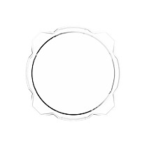 5118 Universal 6in. Offroad Light Cover for KC Gravity or Titan Pro6 lights, Sold Individually