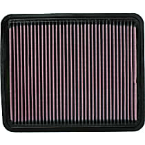 K&N Engine Air Filter - High Performance, Premium, Washable, Replacement Filter - 33-2249