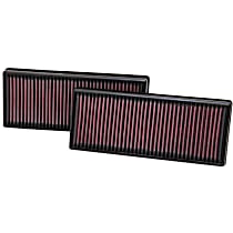 K&N Performance Air Filter - Premium Lifetime, Washable, Replacement Filter - 33-2474