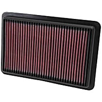 K&N Performance Air Filter - Premium Lifetime, Washable, Replacement Filter - 33-2480