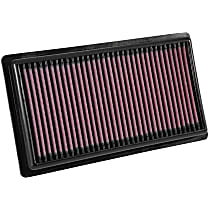 K&N Engine Air Filter - High Performance, Premium, Washable, Replacement Filter - 33-3080