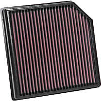 K&N Engine Air Filter - High Performance, Premium, Washable, Replacement Filter - 33-3127