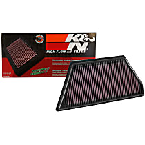 K&N Performance Air Filter - Premium Lifetime, Washable, Replacement Filter - 33-5055