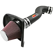 K&N Cold Air Intake - Premium High Flow, Lifetime Washable Filter, Guaranteed Horsepower Increase - 57-2539