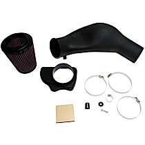 K&N Cold Air Intake - Premium High Flow, Lifetime Washable Filter, Guaranteed Horsepower Increase - 57-3010-1