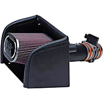 K&N Cold Air Intake - Premium High Flow, Lifetime Washable Filter, Guaranteed Horsepower Increase - 57-3016-1