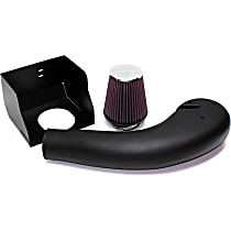 K&N Cold Air Intake - Premium High Flow, Lifetime Washable Filter, Guaranteed Horsepower Increase - 57-3026