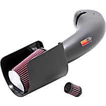 K&N Cold Air Intake - Premium High Flow, Lifetime Washable Filter, Guaranteed Horsepower Increase - 57-3027