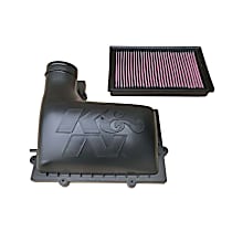 K&N Cold Air Intake - Premium High Flow, Lifetime Washable Filter, Guaranteed Horsepower Increase - 57S-9502