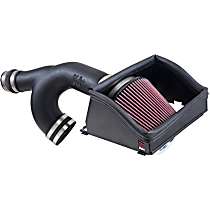 K&N Cold Air Intake - Premium High Flow, Lifetime Washable Filter, Guaranteed Horsepower Increase - 63-2593