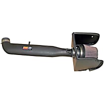 K&N Cold Air Intake - Premium High Flow, Lifetime Washable Filter, Guaranteed Horsepower Increase - 63-6014