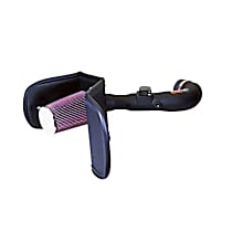 K&N Cold Air Intake - Premium High Flow, Lifetime Washable Filter, Guaranteed Horsepower Increase - 63-9022