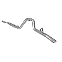 67-1515 2018-2022 Jeep Cat-Back Exhaust System - Made of 304 Stainless Steel