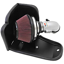 K&N Cold Air Intake - Premium High Flow, Lifetime Washable Filter, Guaranteed Horsepower Increase - 69-1020TS