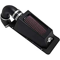 K&N Cold Air Intake - Premium High Flow, Lifetime Washable Filter, Guaranteed Horsepower Increase - 69-2005TTK