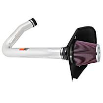 K&N Cold Air Intake - Premium High Flow, Lifetime Washable Filter, Guaranteed Horsepower Increase - 69-2544TP