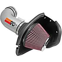 K&N Cold Air Intake - Premium High Flow, Lifetime Washable Filter, Guaranteed Horsepower Increase - 69-4530TS