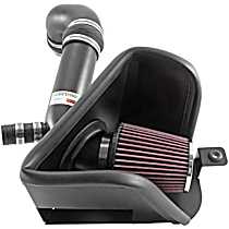 K&N Cold Air Intake - Premium High Flow, Lifetime Washable Filter, Guaranteed Horsepower Increase - 69-9506TTK
