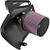 K&N Cold Air Intake - Premium High Flow, Lifetime Washable Filter, Guaranteed Horsepower Increase - 69-9508T
