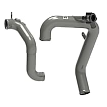 77-1005KC Intercooler Hose - Gunmetal Gray, Aluminum, Direct Fit, Sold individually