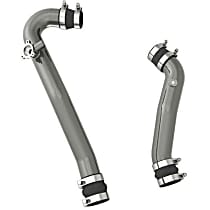 77-1010KC OE Replacement Series Intercooler Hose - Gunmetal Gray, Aluminum, Direct Fit, Sold individually