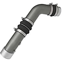 77-1011KC Intercooler Hose - Gunmetal Gray, Aluminum, Direct Fit, Sold individually