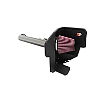 K&N Cold Air Intake - Premium High Flow, Lifetime Washable Filter, Guaranteed Horsepower Increase - 77-6018KC