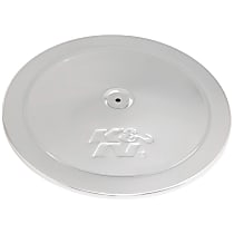85-6842 Air Cleaner Top - Chrome with K&N Logo, Universal