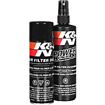 K&N Air Filter Cleaning Kit - Aerosol Filter Cleaner and Oil Kit; Restores Engine Air Filter Performance; Service Kit - 99-5000
