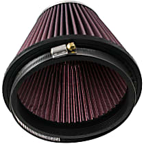 RF-1048 Universal Air Filter - Red, Cotton Gauze, Washable, Universal, Sold individually