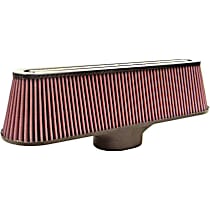 RP-5135 Universal Air Filter - Red, Cotton Gauze, Washable, Direct Fit, Sold Individually