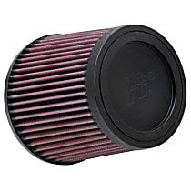 Universal Air Filter - Red, Cotton Gauze, Washable, Direct Fit, Sold individually
