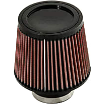 RU-5176 Universal Air Filter - Red, Cotton Gauze, Washable, Direct Fit, Sold individually