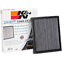 K&N Premium Cabin Air Filter - High Performance, Washable, Clean Airflow to your Cabin - VF2059