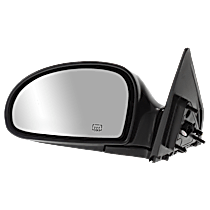 Driver Side Mirror, Power Adjust, Heated, Paintable, Manual Folding, No Signal Light, No Blind Spot Feature, No Memory, No Puddle Light, No Auto-Dimming