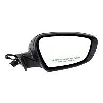 Passenger Side Mirror, Power, Power Folding, Heated, Paintable, In-housing Signal Light, No Memory, No Puddle Light, No Auto-Dimming, No Blind Spot Feature, Sedan