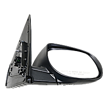 Passenger Side Mirror, Power, Manual Folding, Heated, Paintable, In-housing Signal Light, No Memory, No Puddle Light, No Auto-Dimming, No Blind Spot Feature