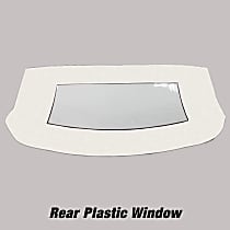CD1018CO21SP Convertible Rear Window - Vinyl, Direct Fit, Sold individually