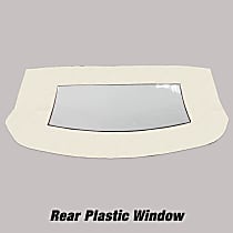 CD2012CO26SP Convertible Rear Window - Vinyl, Direct Fit, Sold individually