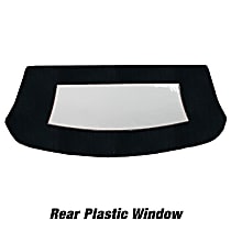 CD2018CO14SF Convertible Rear Window - Cloth, Direct Fit, Sold individually